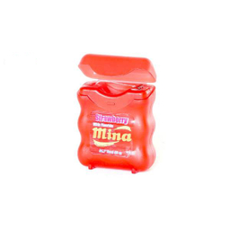 نخ دندان مینا (Mina) مدل Narrow با اسانس توت فرنگی طول 50 متر بسته 2 عددی