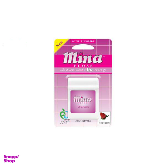 نخ دندان مینا (Mina) مدل متراکم بسته 4 عددی