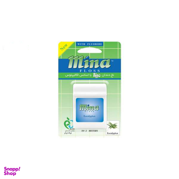 نخ دندان مینا (Mina) مدل متراکم بسته 4 عددی