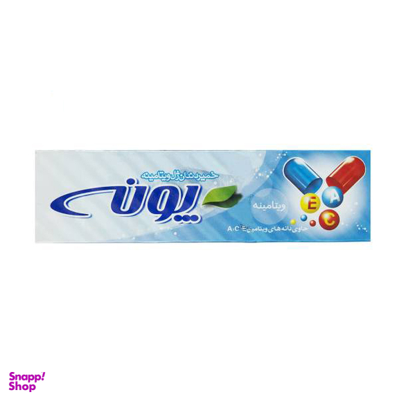خمیر دندان ژلی پونه (Pooneh) مدل Vitamins حجم 100 میلی‌لیتر