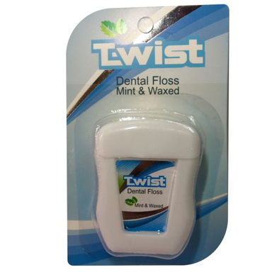 نخ دندان توییست (Twist) مدل Mint & Waxed طول 50 متر