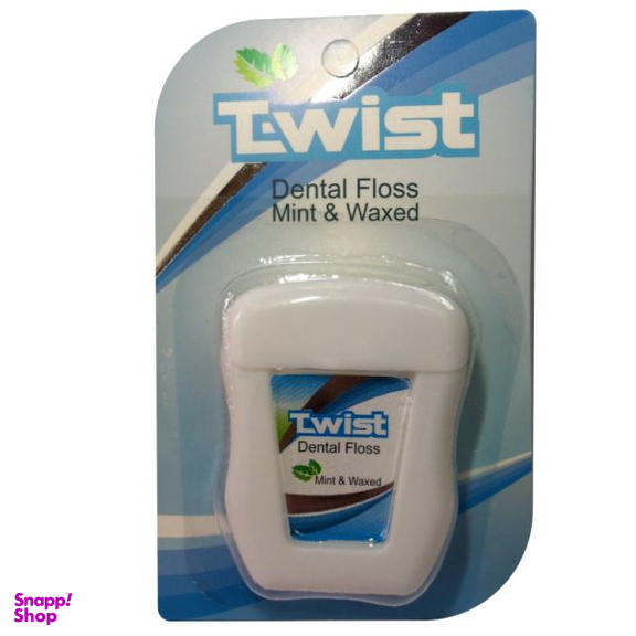 نخ دندان توییست (Twist) مدل Mint & Waxed طول 50 متر