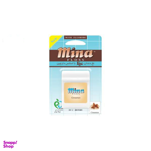 نخ دندان مینا (Mina) مدل متراکم بسته 4 عددی