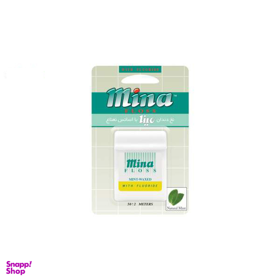 نخ دندان مینا (Mina) مدل متراکم بسته 4 عددی