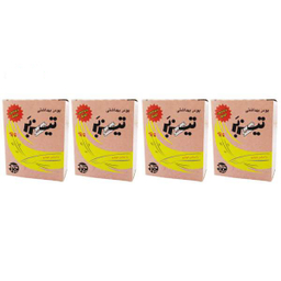 پودر موبر تیزبر (Tizbar) با اسانس خوشبو حجم 200 گرم بسته 4 عددی