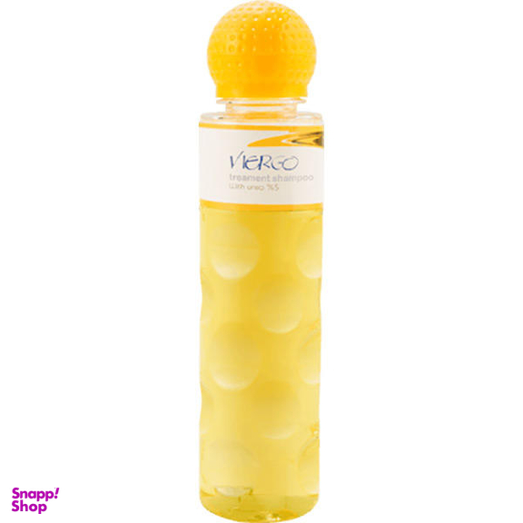 شامپو درمانی مرطوب کننده مو و پوست سر ویرگو (Viergo) مدل Urea 5% حجم 230 میلیلیتر