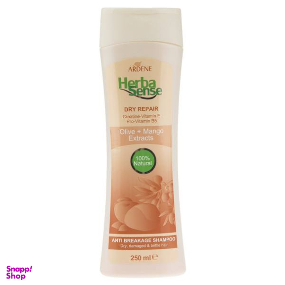 شامپو مو آردن (Ardene) سری هرباسنس مدل Dry Repair حجم 250 میلی‌ لیتر