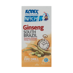 کاندوم تاخیری ناچ کدکس مدل Ginseng بسته 12 عددی