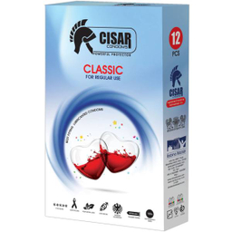 کاندوم سزار (Cisar) مدل Classic بسته 12 عددی