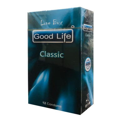 کاندوم گودلایف (Good life) مدل CLASSIC کد GO08 بسته 12 عددی