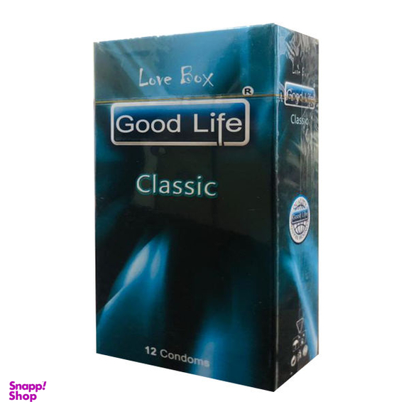 کاندوم گودلایف (Good life) مدل CLASSIC کد GO08 بسته 12 عددی