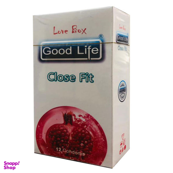 کاندوم گودلایف (Good life) مدل CLOSE FIT کد GO07 بسته 12 عددی