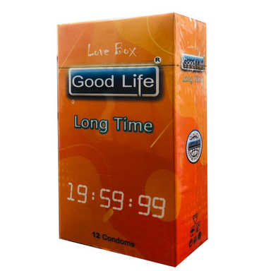 کاندوم گودلایف (Good Life) مدل Long Time کد GO04 بسته 12 عددی