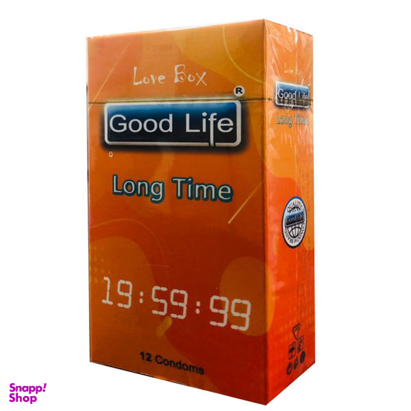 کاندوم گودلایف (Good Life) مدل Long Time کد GO04 بسته 12 عددی
