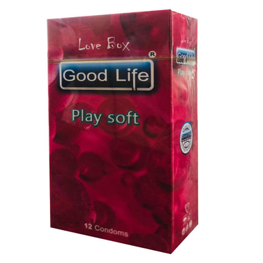 کاندوم گودلایف (Good life) مدل PLAY SOFT کد GO05 بسته 12 عددی