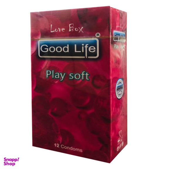 کاندوم گودلایف (Good life) مدل PLAY SOFT کد GO05 بسته 12 عددی