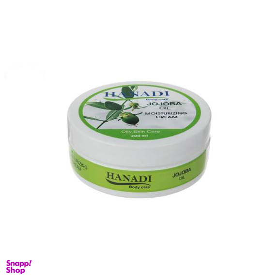 کرم مرطوب کننده هانادی (Hanadi) مدل Jojoba Oil حجم 200 میلی‌لیتر