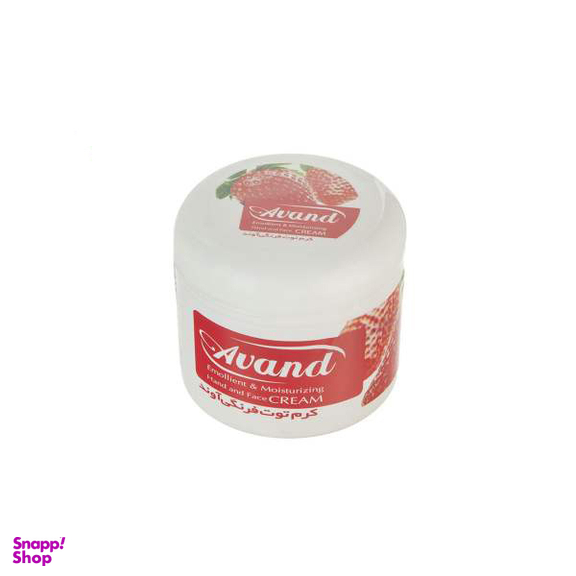 کرم مرطوب کننده و نرم کننده آوند (Avand) مدل Strawberry حجم 200 میلی‌ لیتر