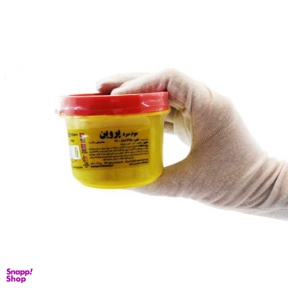 موم سرد پروین (Parvin) مدل HONEY حجم 300 گرم بسته 4 عددی