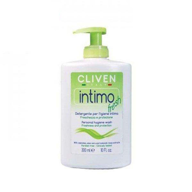 ژل بهداشتی بانوان کلیون (Cliven) مدلIntimo Personal Hygiene Wash fresh حجم 300 میلی‌لیتر