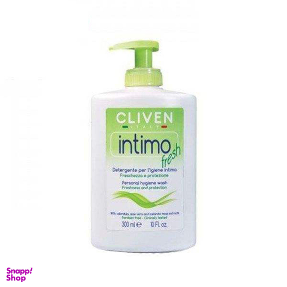 ژل بهداشتی بانوان کلیون (Cliven) مدلIntimo Personal Hygiene Wash fresh حجم 300 میلی‌لیتر