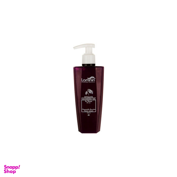 ژل بهداشتی بانوان لامینین (Laminin) مدل Flower حجم 200 میلی‌‌لیتر
