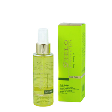 روغن پاک‌ کننده آرایش استلو (Stelo) مدل Anti Aging حجم 100 میلی‌لیتر