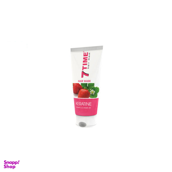 ماسک موی کراتینه سون تایم (7time) مدل hair mask حجم 200 میلی‌لیتر