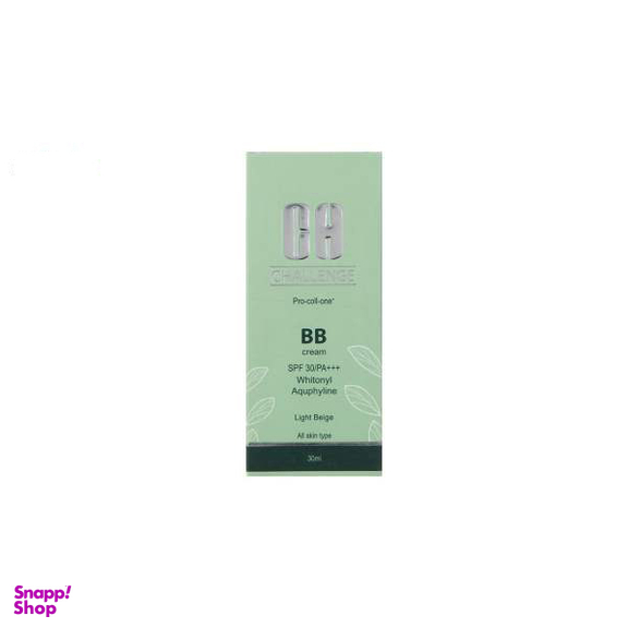 کرم پودر چلنج (Challenge) مدل BB Cream Light Beige حجم 30 میلی‌لیتر
