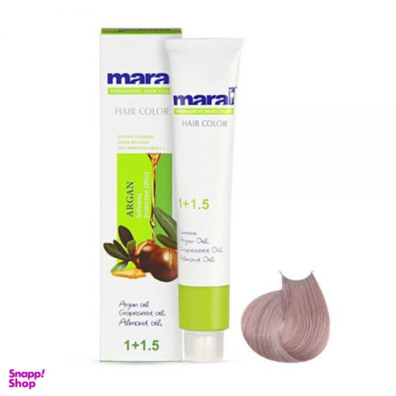 رنگ مو مارال (Maral) شماره 8.1 حجم 100 میلی لیتر رنگ بلوند دودی روشن