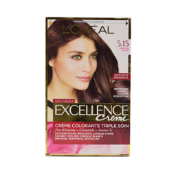 کیت رنگ مو لورآل (Loreal) مدل Excellence شماره 5.15 رنگ شرابی حجم 48 میلی‌لیتر