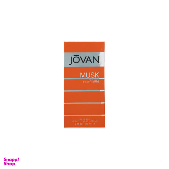 ادوکلن مردانه جوان (Jōvan) مدل Musk با درب نقره ای