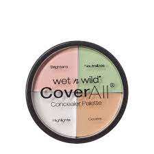 پالت اصلاح رنگ صورت کاورال وت ان وایلد (Wet N Wild) مدل Cover All Wet N Wild CoverAll Concealer Palette