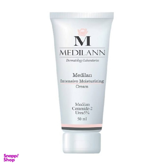 کرم مرطوب کننده پوست مدیلن (Medilann) مناسب پوست خشک و نرمال حجم 50 میلی‌لیتر