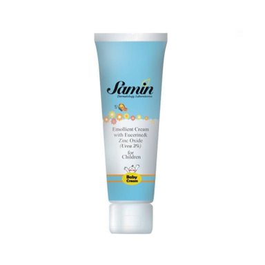 کرم نرم کننده ثمین (Samin) اوسرین و اوره 3درصد مناسب کودکان حجم 75 میلی‌ لیتر