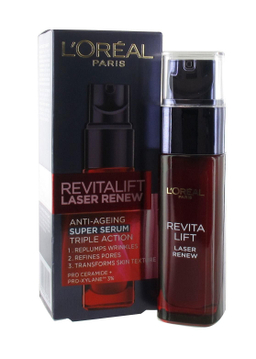 سرم صورت لورال (Loreal) مناسب چروک های سطحی حجم 30 میلی لیتر