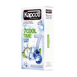 کاندوم کاپوت (Kapoot) مدل 7Cool Time بسته 12 عددی