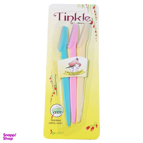 تیغ اصلاح ابرو تینکل (Tinkle) مدل Shaper بسته 3 عددی