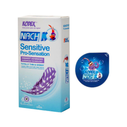 کاندوم ناچ کدکس (Nach Kodex) مدل Sensitive بسته 12 عددی