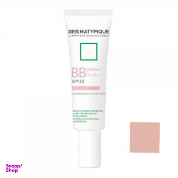 بی بی کرم درماتیپیک با spf20 رنگ رز بژ حجم 50 میلی لیتر