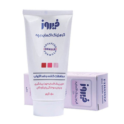 کرم زینک اکساید فیروز حجم 50 میلی لیتر