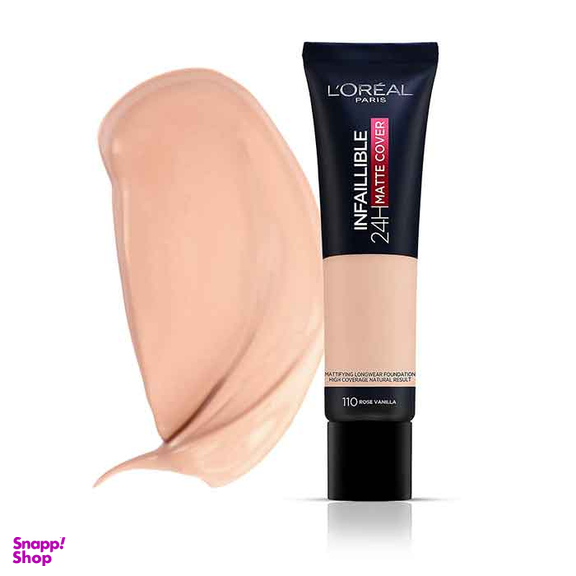 کرم پودر لورآل (Loreal) سری Matte مدل Infaillible 24h حجم 30 میلیلیتر