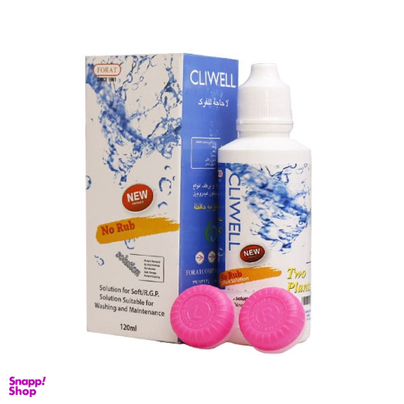 مایع لنز کلایول (Cliwell) حجم 120 میلی لیتر