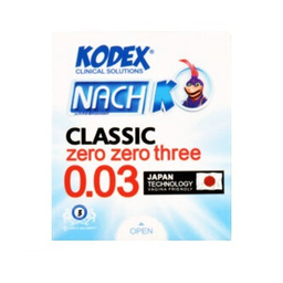 کاندوم ناچ کدکس (Nach Kodex) مدل 0.03 Classic بسته 3 عددی