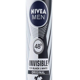 اسپری ضد تعریق مردانه نیوآ (Nivea) مدل Invisible Black And White حجم 150 میلی‌لیتر