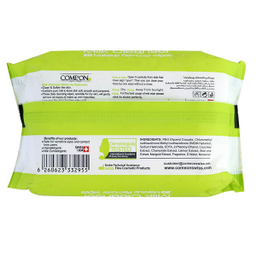 دستمال مرطوب کامان (Comeon) مدل Milk Cleanser بسته 20 عددی