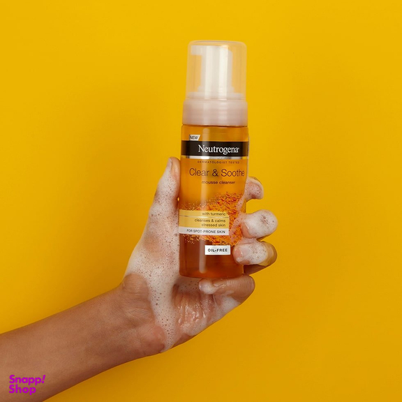 ژل شستشو صورت نوتروژینا (Neutrogena) مدل Soothing Clear حجم 200 میلی لیتر