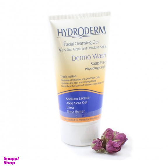 ژل شستشوی صورت هیدرودرم مدل Dermo Wash حجم 150 میلی لیتر