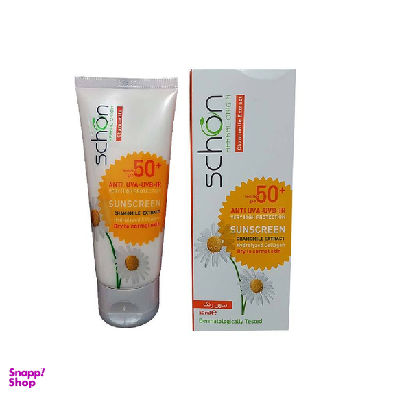 کرم ضد آفتاب شون مدل Chamomile Extract حجم 50 میلی‌ لیتر