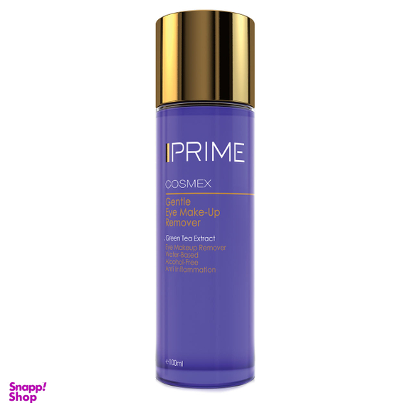محلول پاک کننده آرایش پریم (Pirme) مدل Gentle حجم 100 میلی لیتر